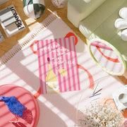 Make Limoncello Pink Stripes – Coastal Wall Art