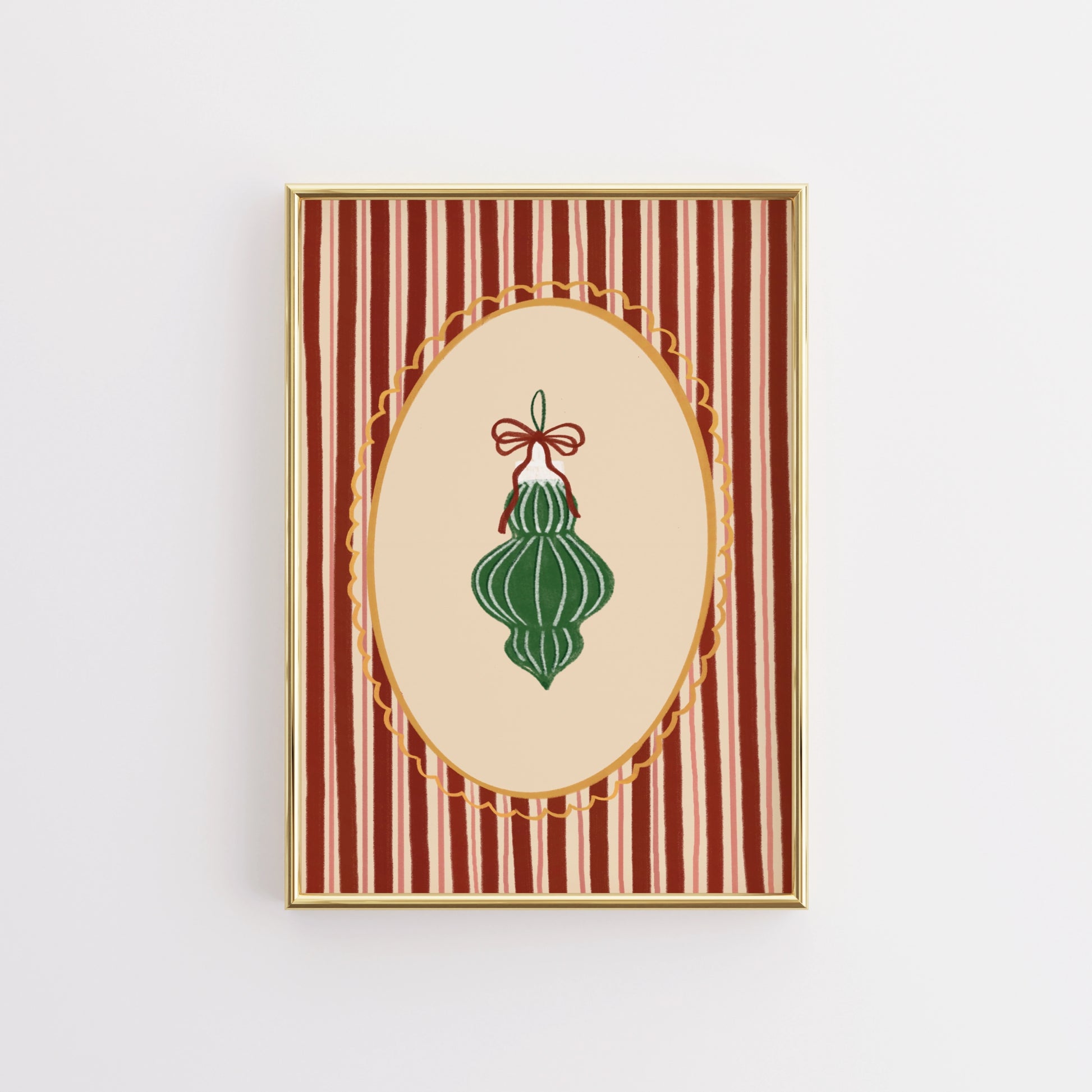 Handgezeichneter Urlaubsdruck