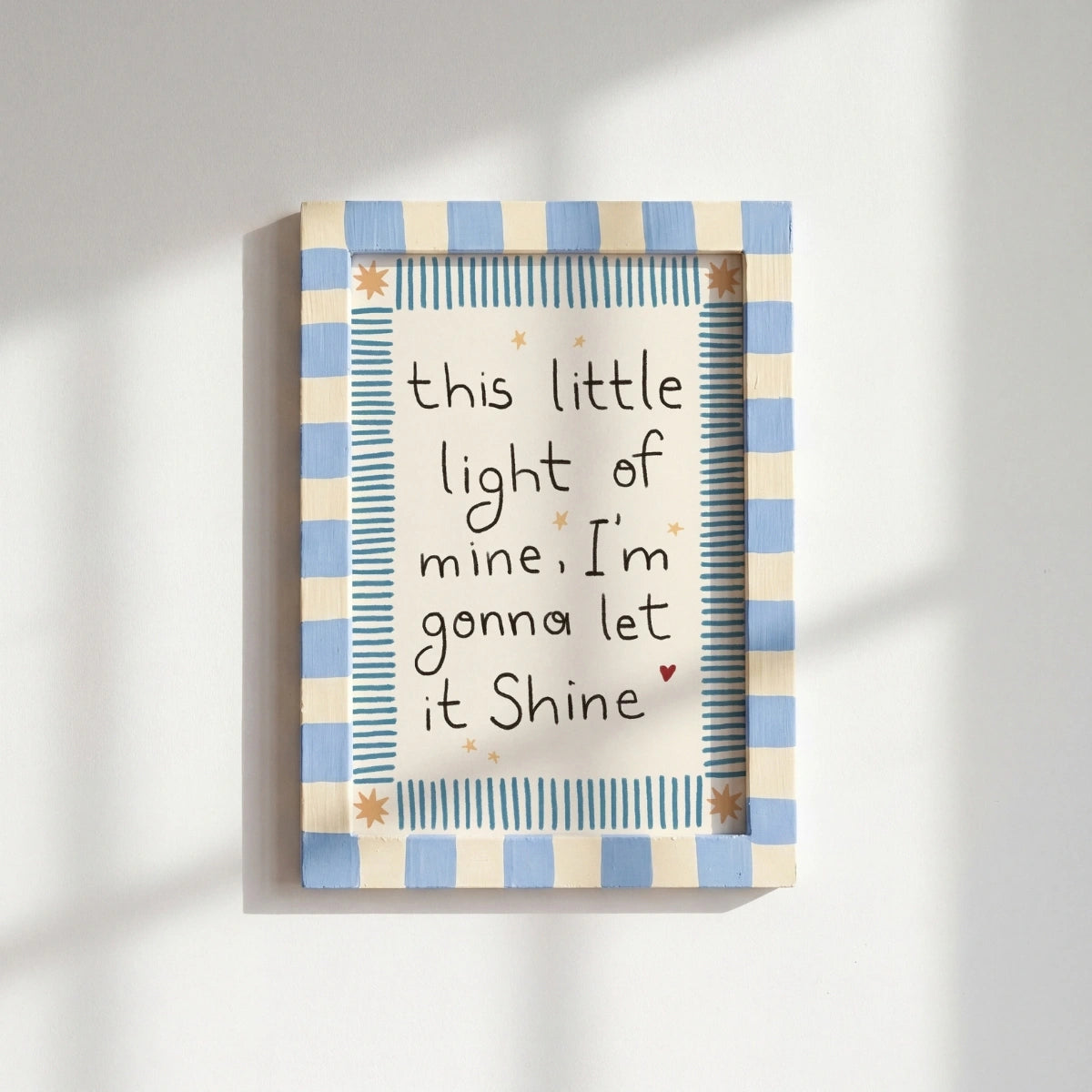 Bible Song Nursery Decor, Christian Nursery Decor