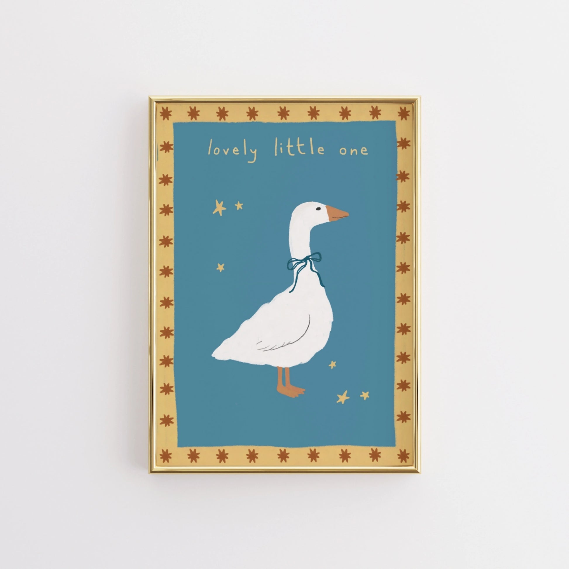 Goose Nursery Wall Art