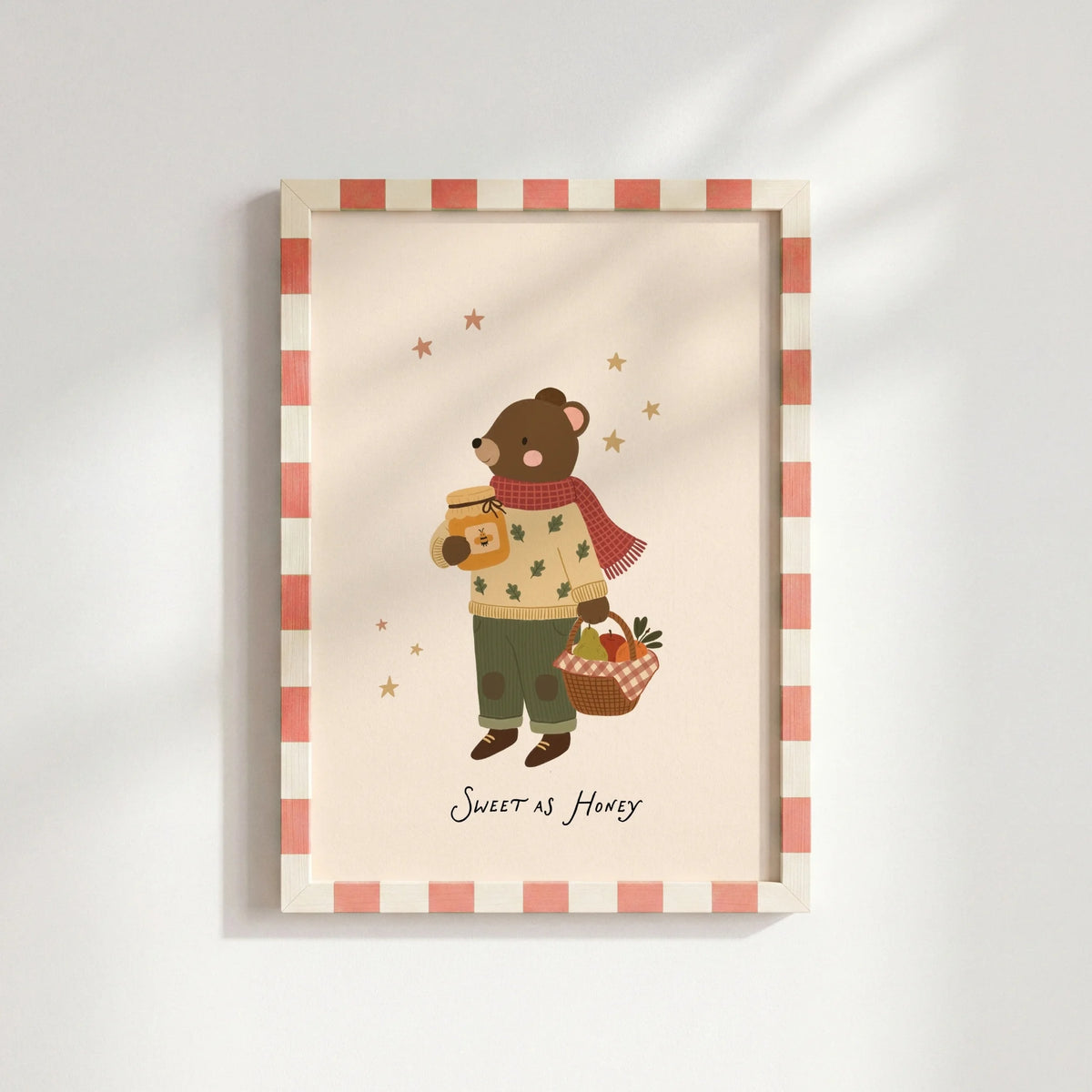 Sweet as Honey Bear – Nursery & Kids Wall Art