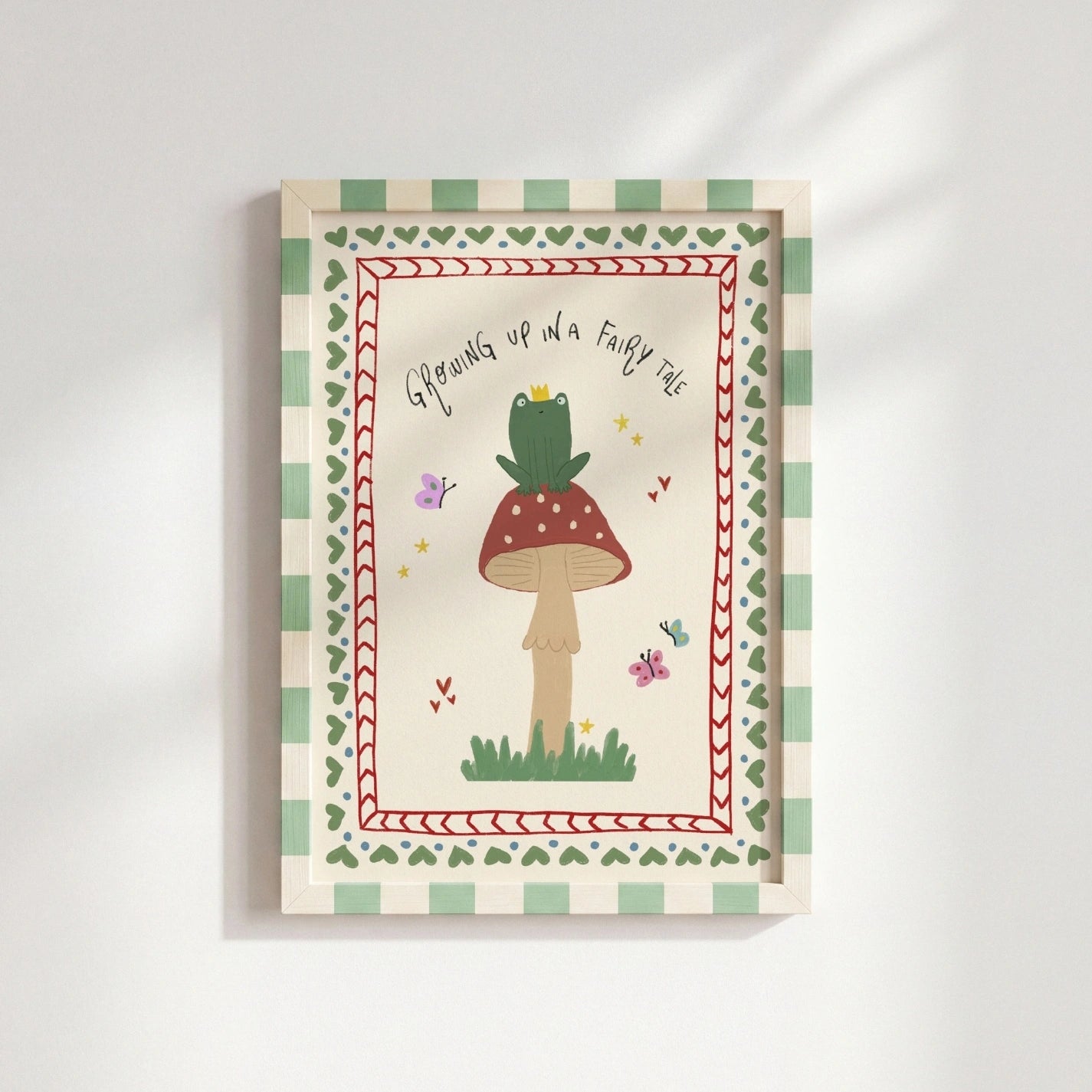 Fairytale Playroom Wall Decor, Whimsical Kids Decor