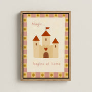 Castle – Nursery & Kids Canvas Wall Art
