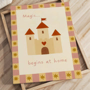Castle – Nursery & Kids Canvas Wall Art
