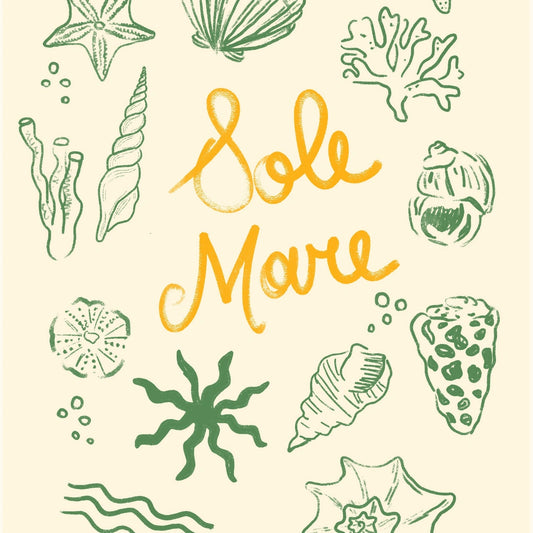 Sole Mare Print – Italian Sea Life Wall Art