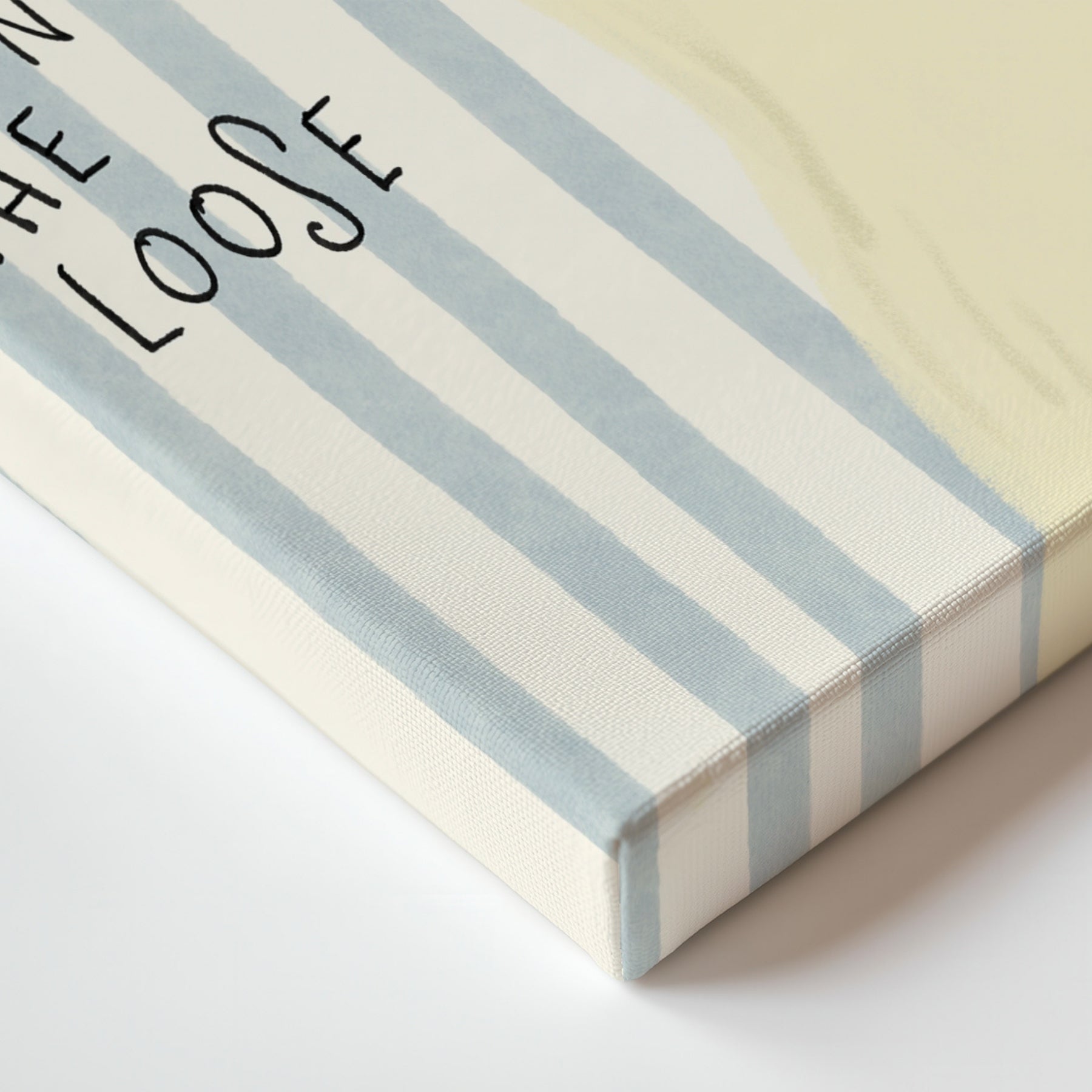 Silly Goose on the Loose Nursery Canvas Print