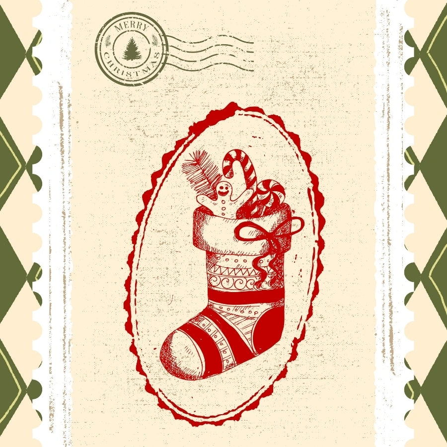 Christmas Stocking Wall Art