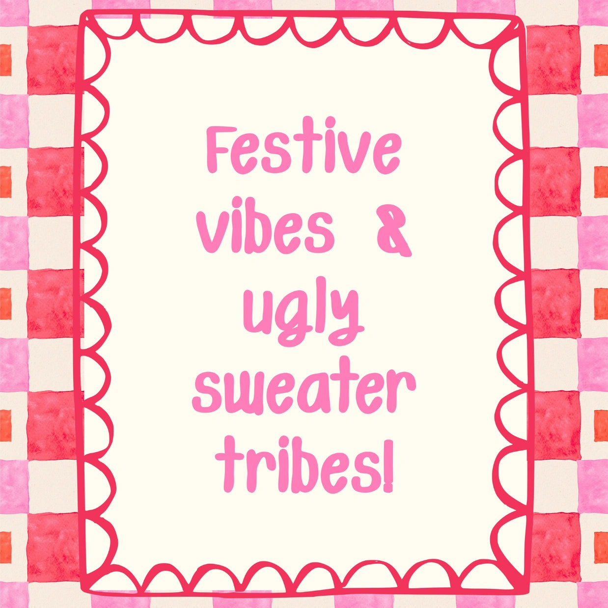 Retro Holiday Print