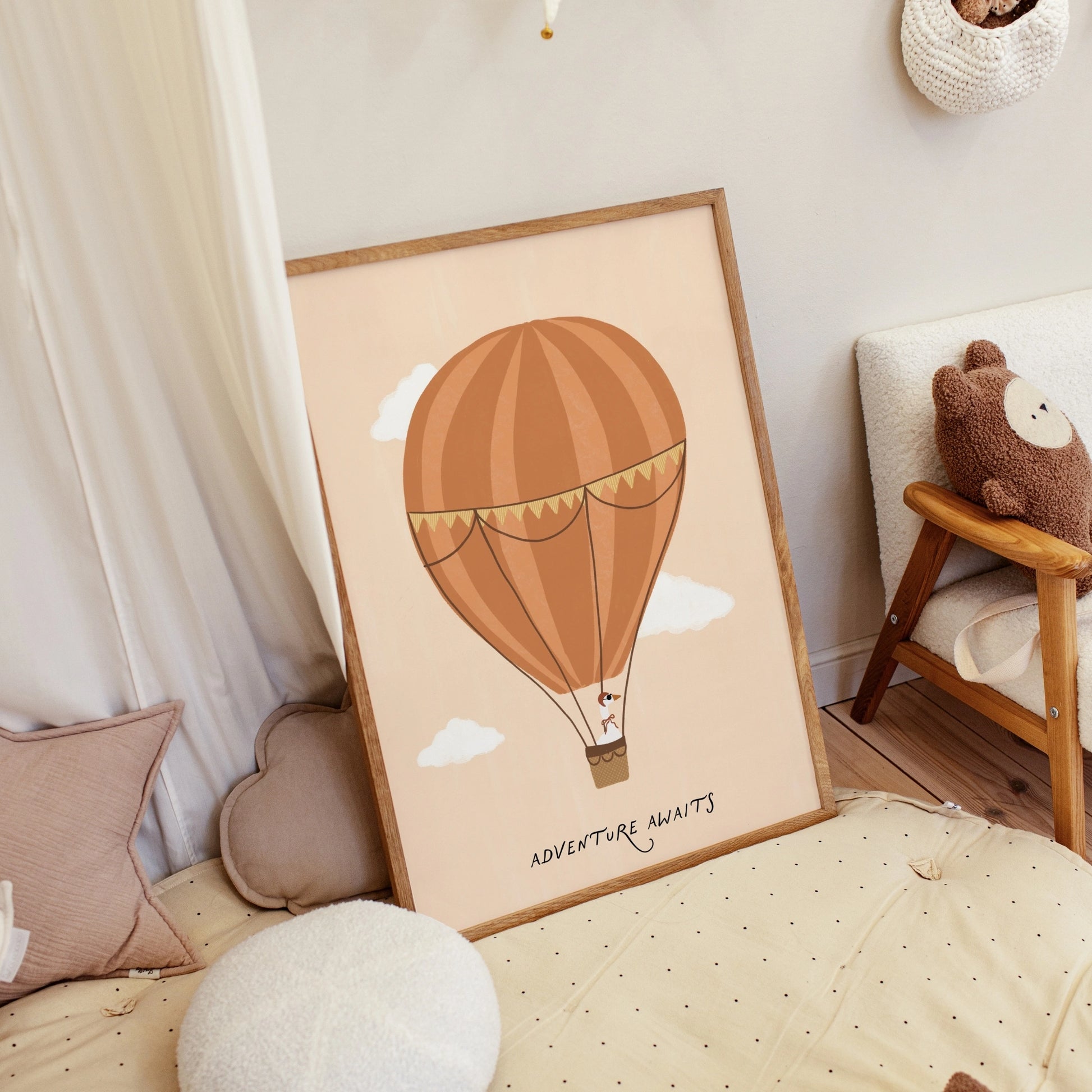 Illustrazione vintage per cameretta