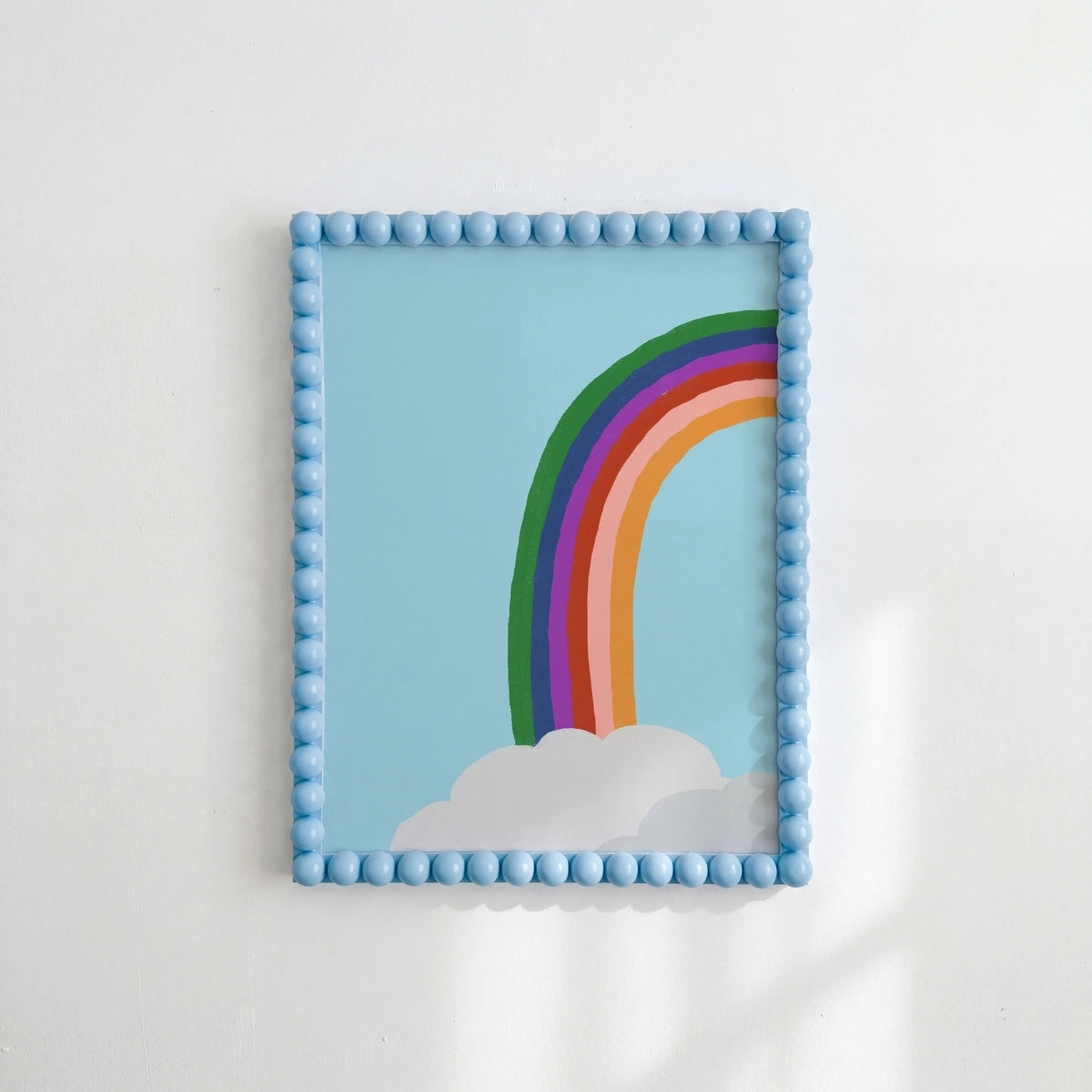 Rainbow Wall Art, Colorful Kids Decor