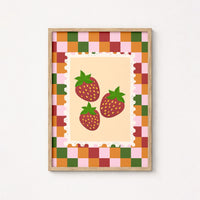 Strawberry Nursery Print