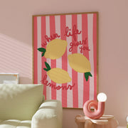 Lemon Quote – Coastal Wall Art