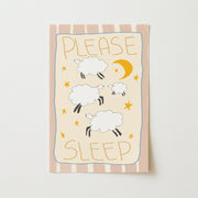 Please Sleep – Nursery & kids wall art
