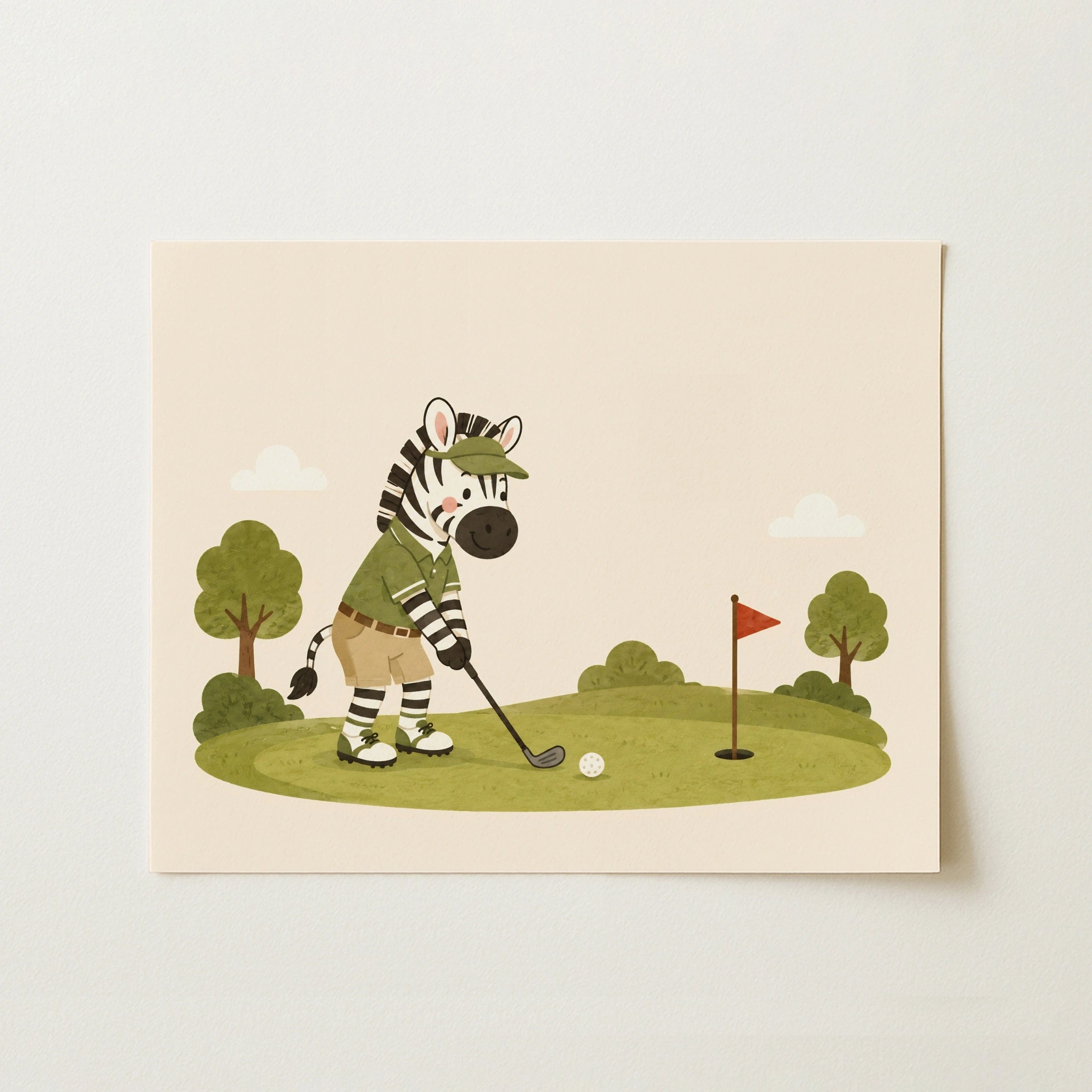 Golf Kids Room Decor