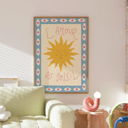 L Amour au Soleil - Poster costiero