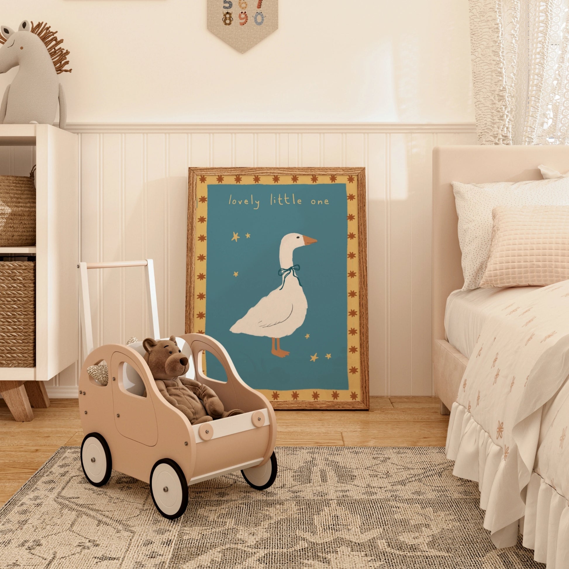 Goose Nursery Wall Art