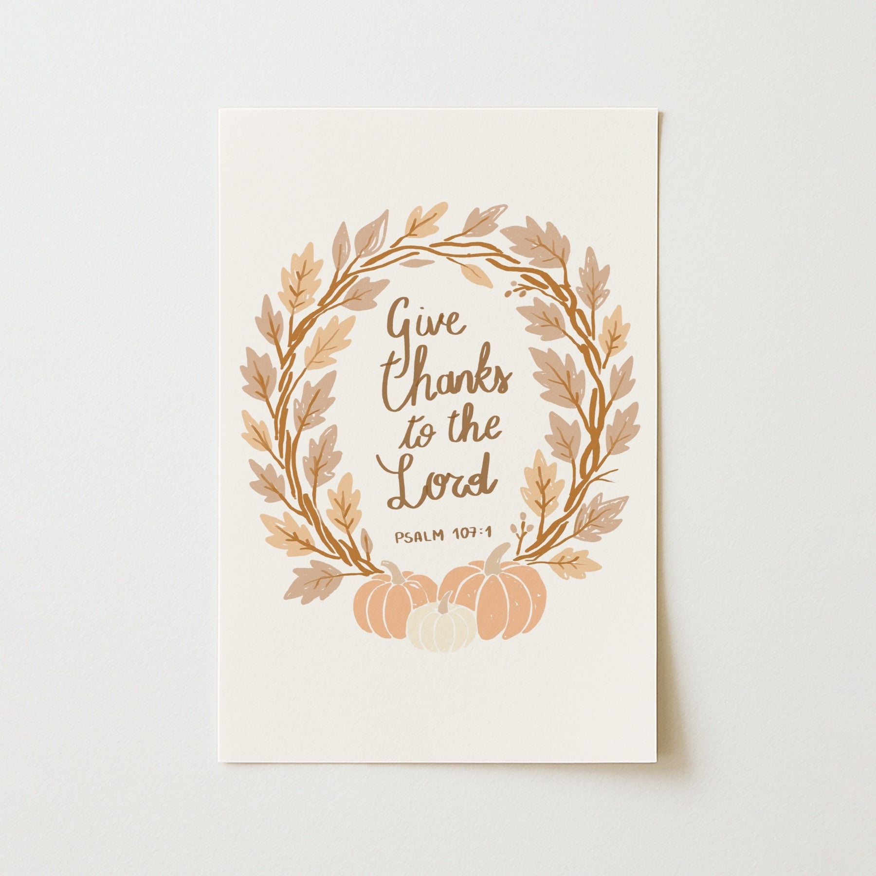 Décoration de Thanksgiving chrétienne