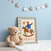 Cowboy Western – Poster per bambini
