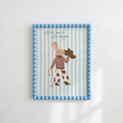 Cowboy Bunny – Poster per bambini