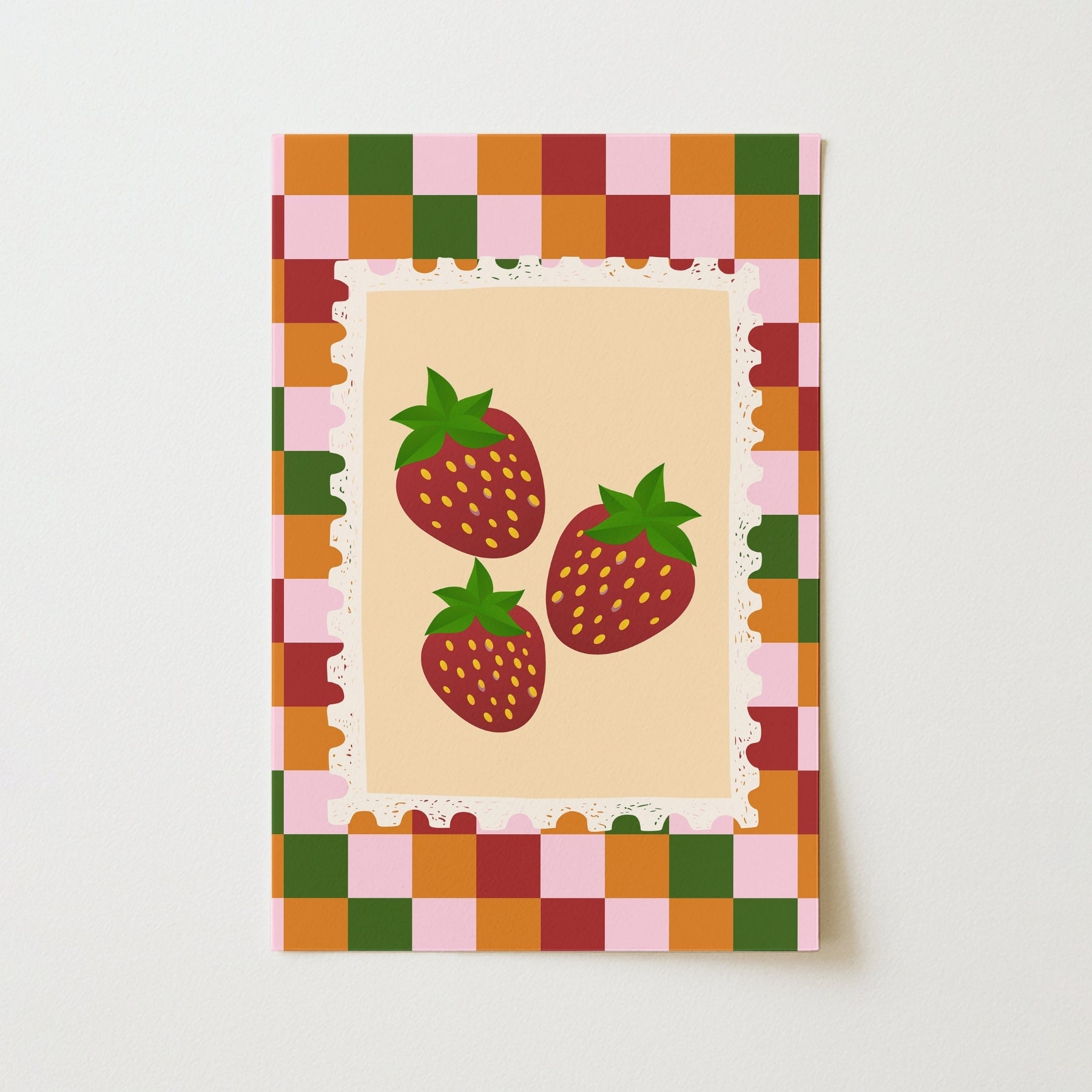 Strawberry Nursery Print