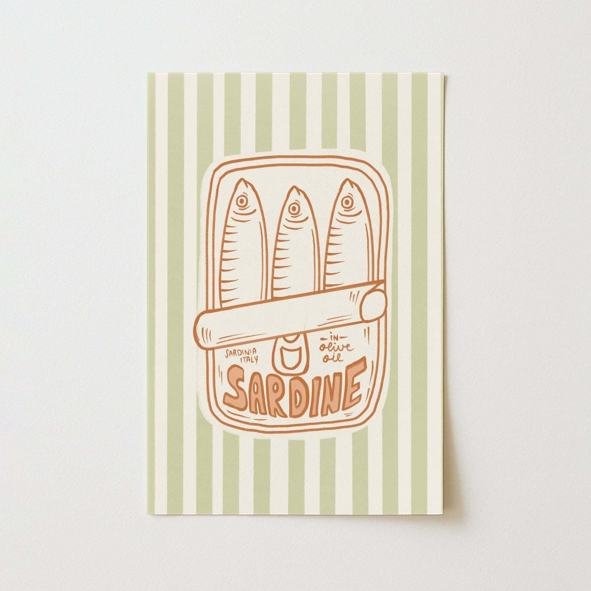 Sardine Kitchen Wall Art, Kitchen Wall Decor