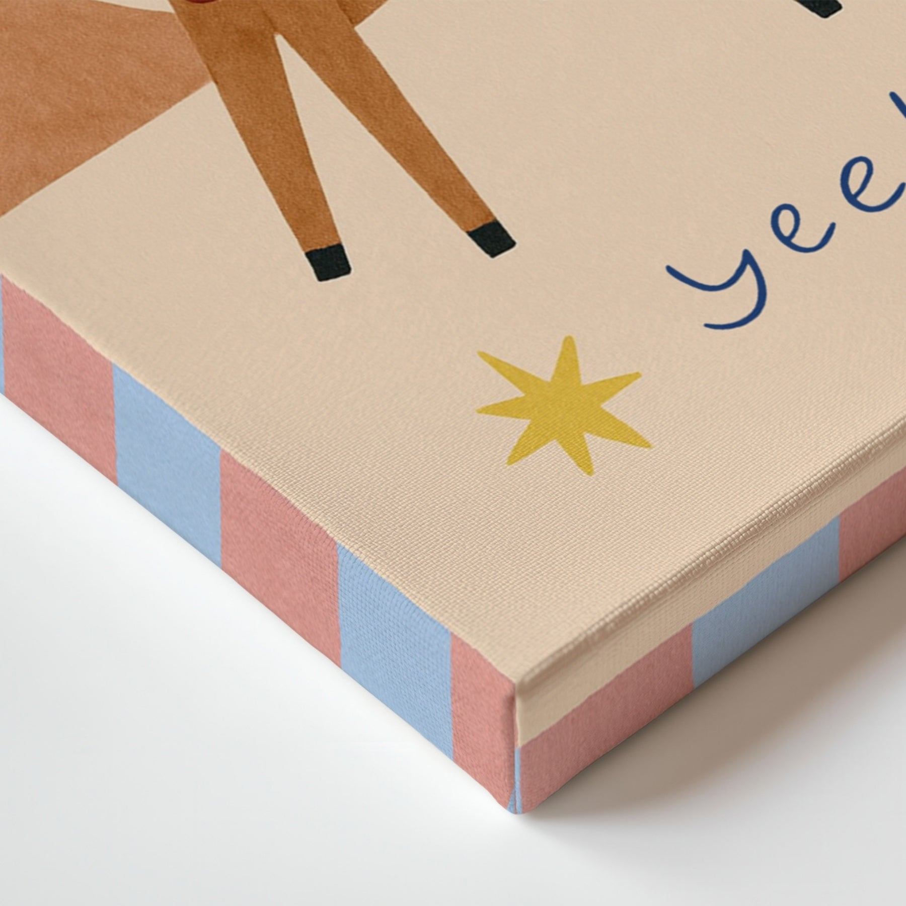 Yeehaw Cowboy Nursery Canvas Print