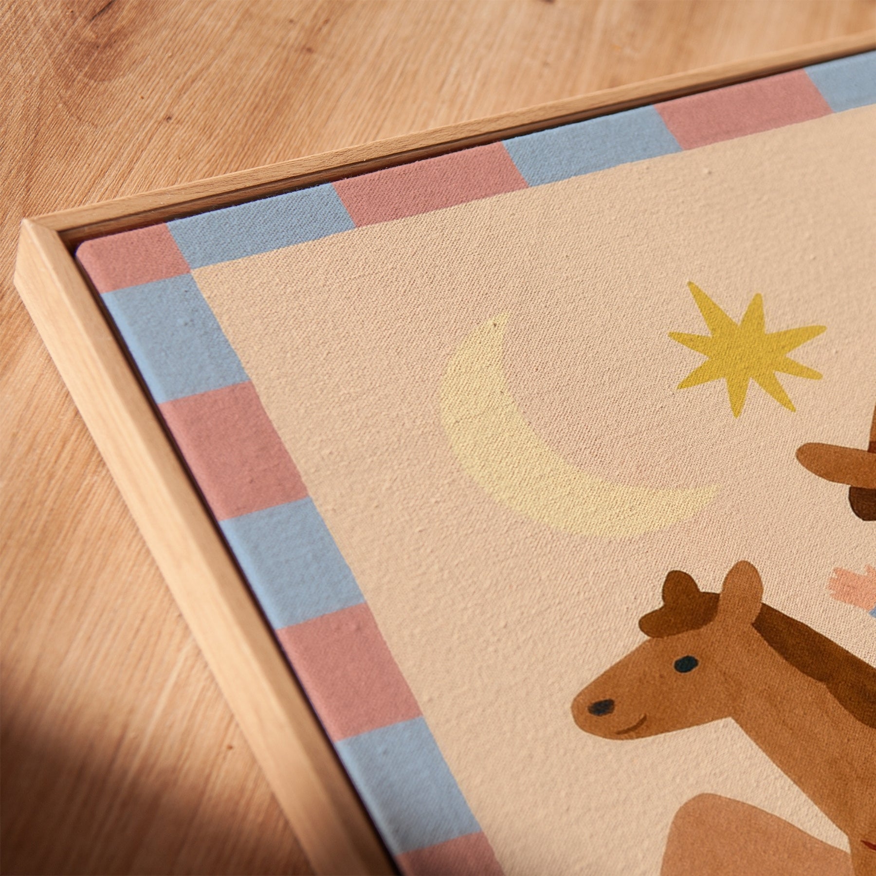 Yeehaw Cowboy Nursery Canvas Print