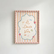 La Dolce Vita - Poster costiero