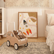 Rocket Through the Stars – Nursery & Kids Wall Art