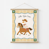 Little Rodeo Goose Nursery Wall Art