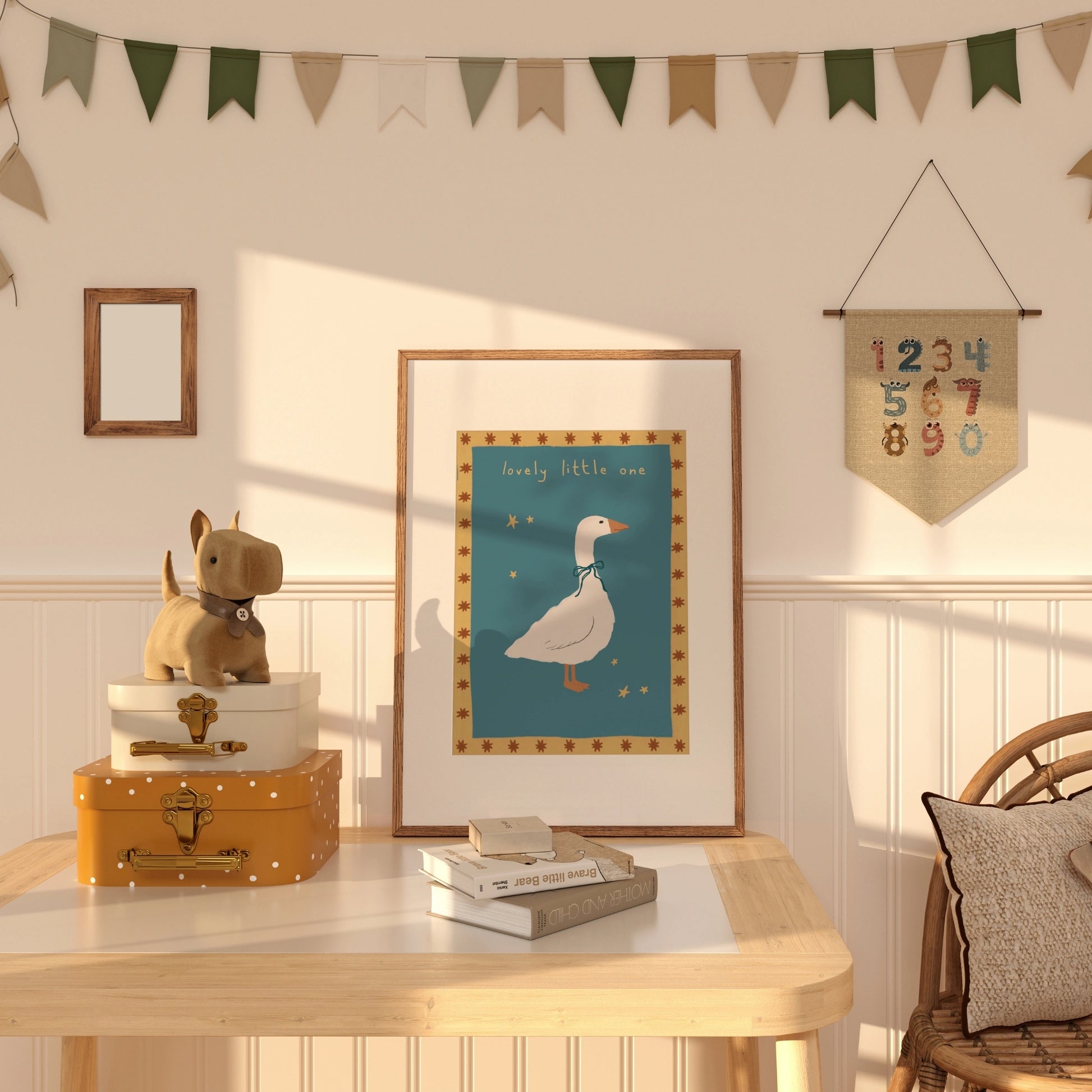 Goose Nursery Wall Art