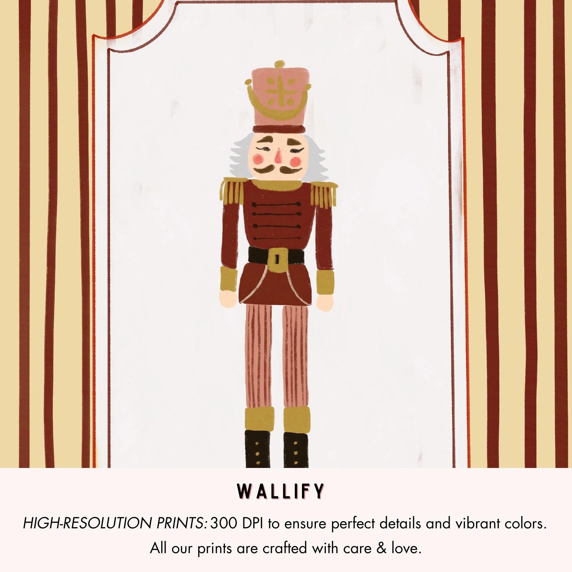 Set di 17 stampe disegnate a mano per la cameretta dei bambini