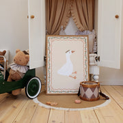 Floral Goose – Nursery & kids wall art