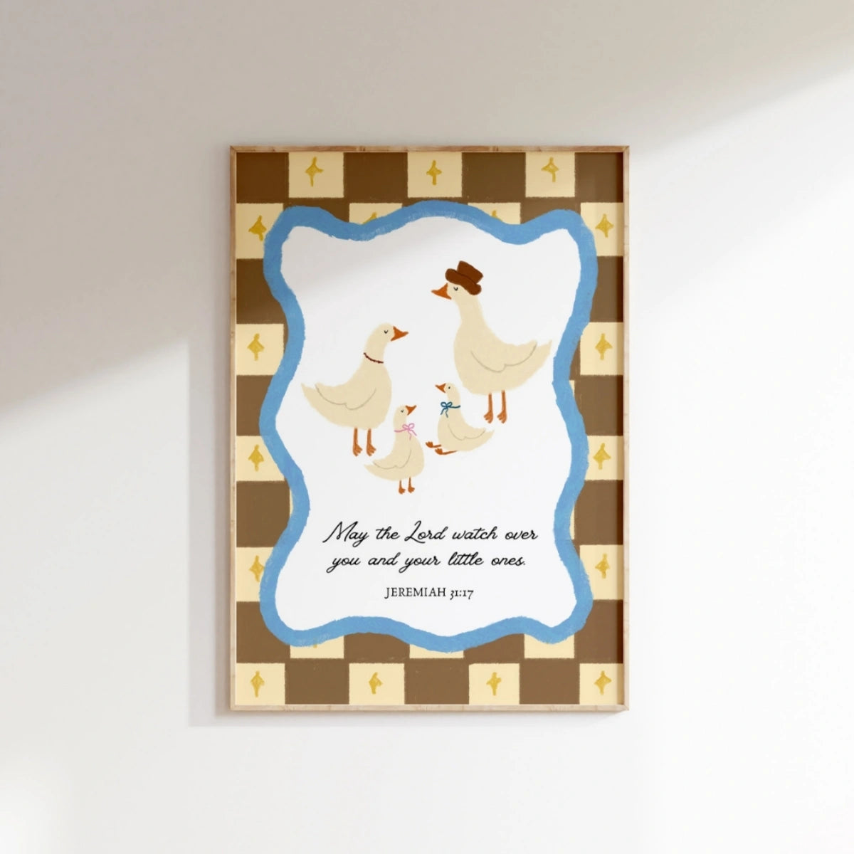 Cute Religious Nursery Poster, Christian Nursery Decor