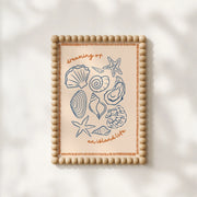 Island Life Shell – Coastal Wall Art