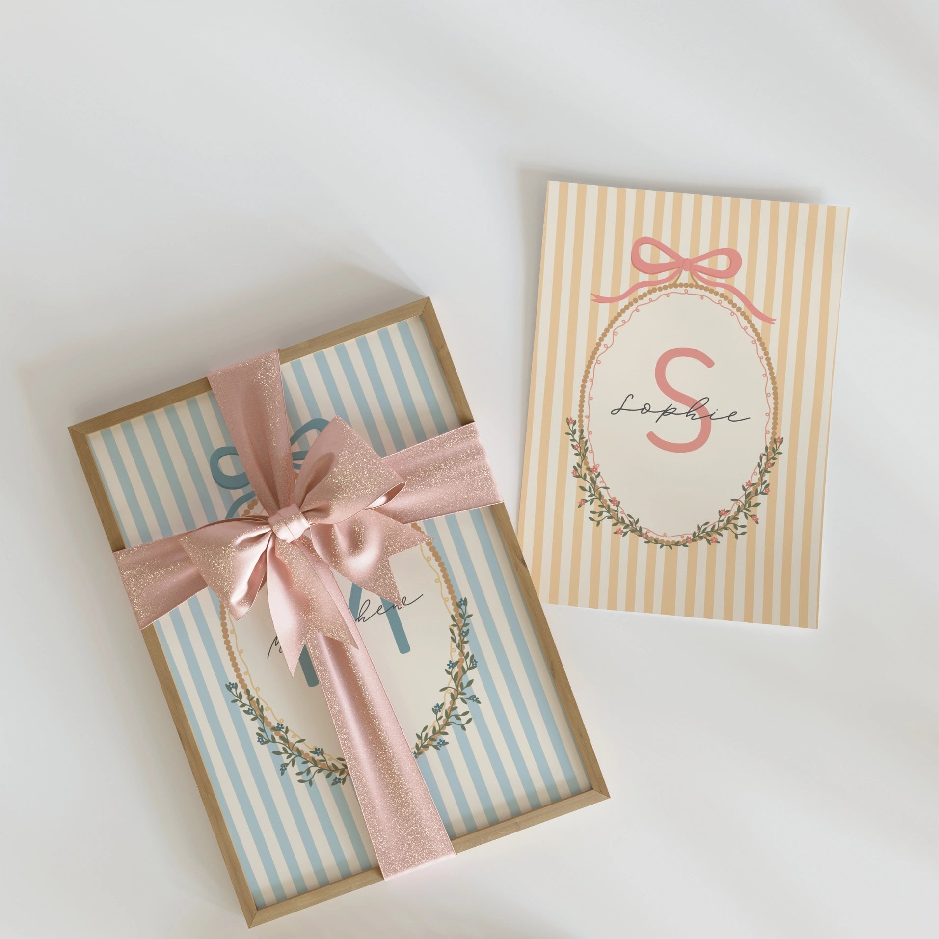 Impression personnalisée du nom de la chambre d'enfant