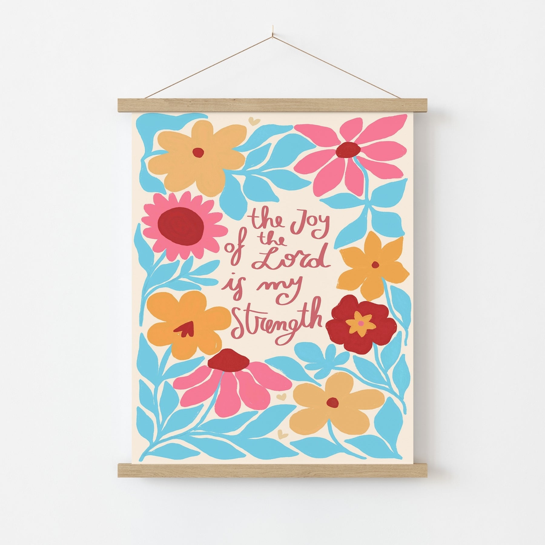 Colorful Faith Decor, Christian Wall Decor