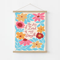 Colorful Faith Decor, Christian Wall Decor