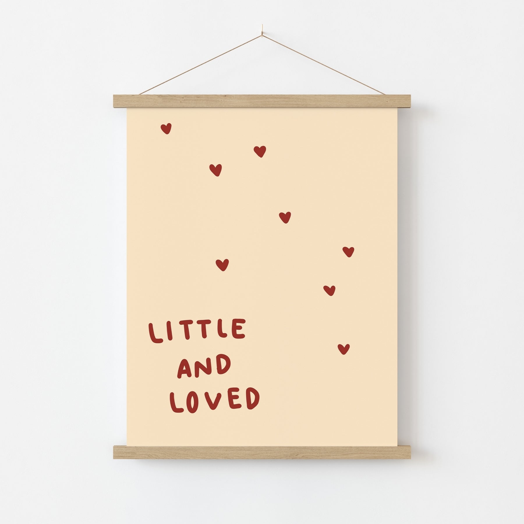 Stampa per la cameretta dei bambini Little and Loved