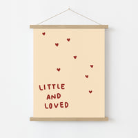 Stampa per la cameretta dei bambini Little and Loved