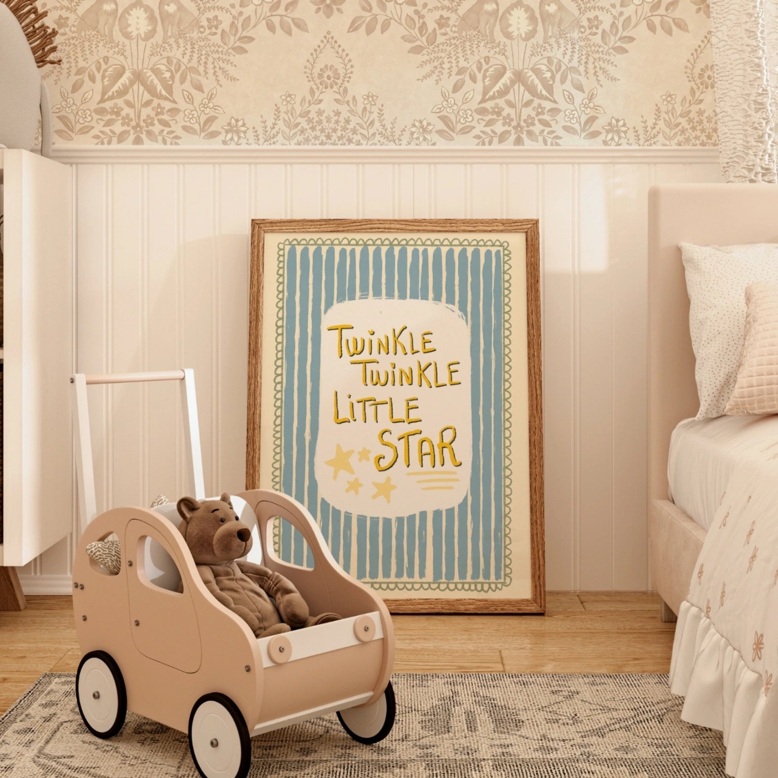 Twinkle Twinkle Little Star Nursery Print