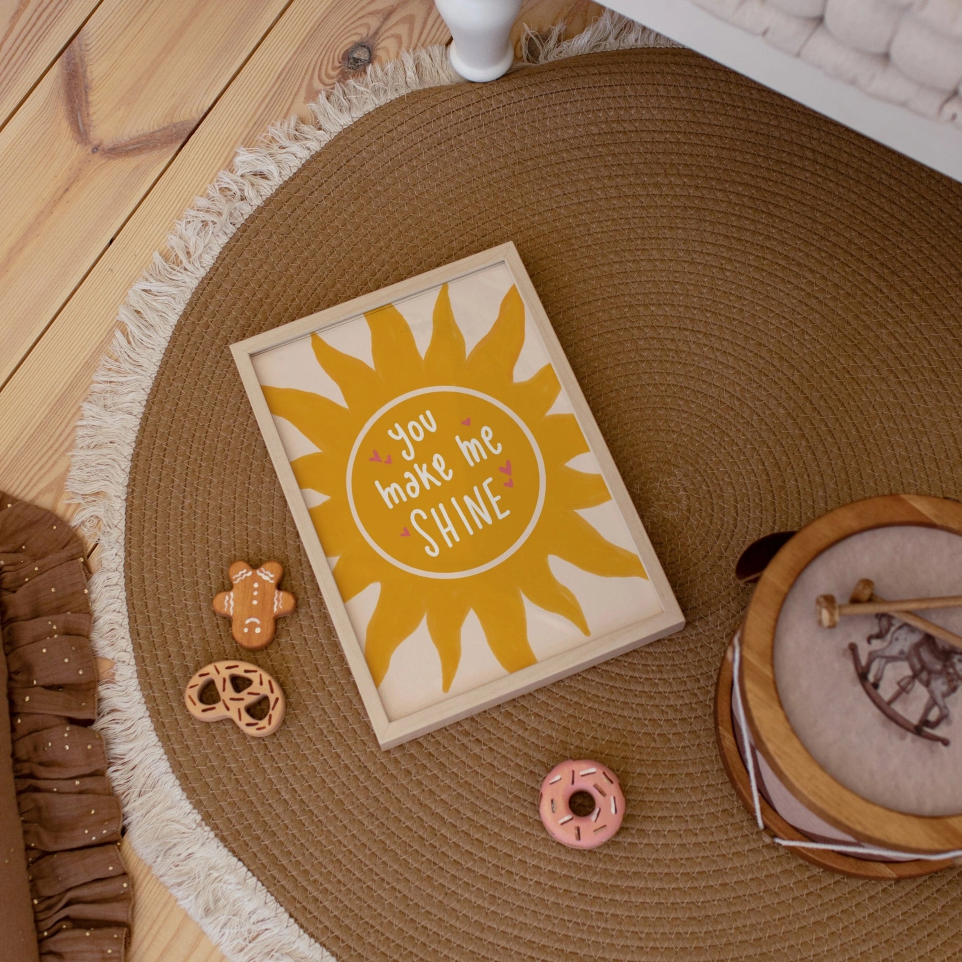 You Make Me Shine Nursery Print