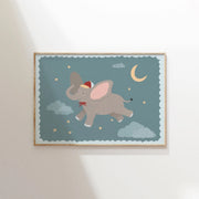 Elephant in the Space – Nursery & kids wall art