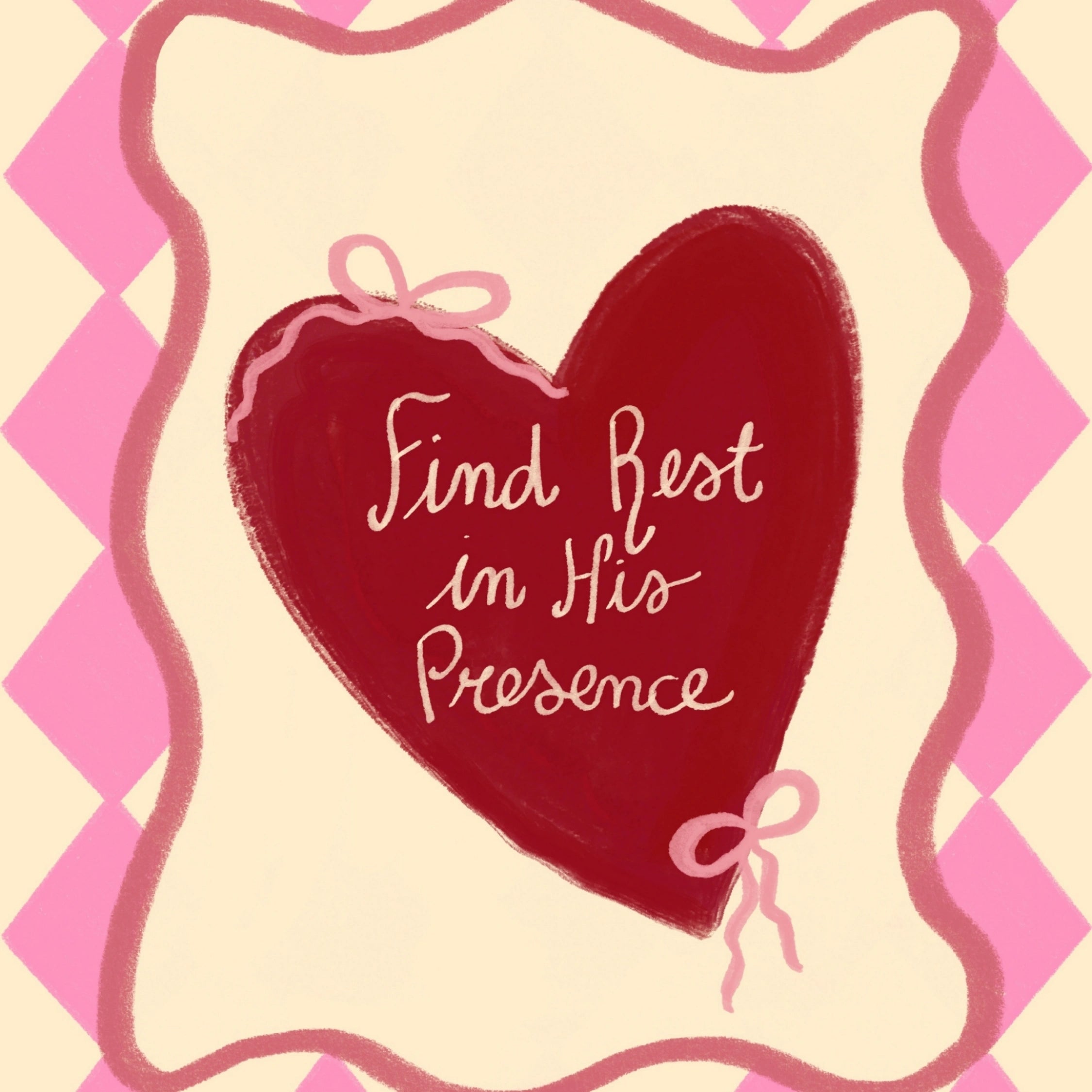 Décoration chrétienne Rose Coquette