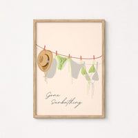 Gone Sunbathing Wall Art
