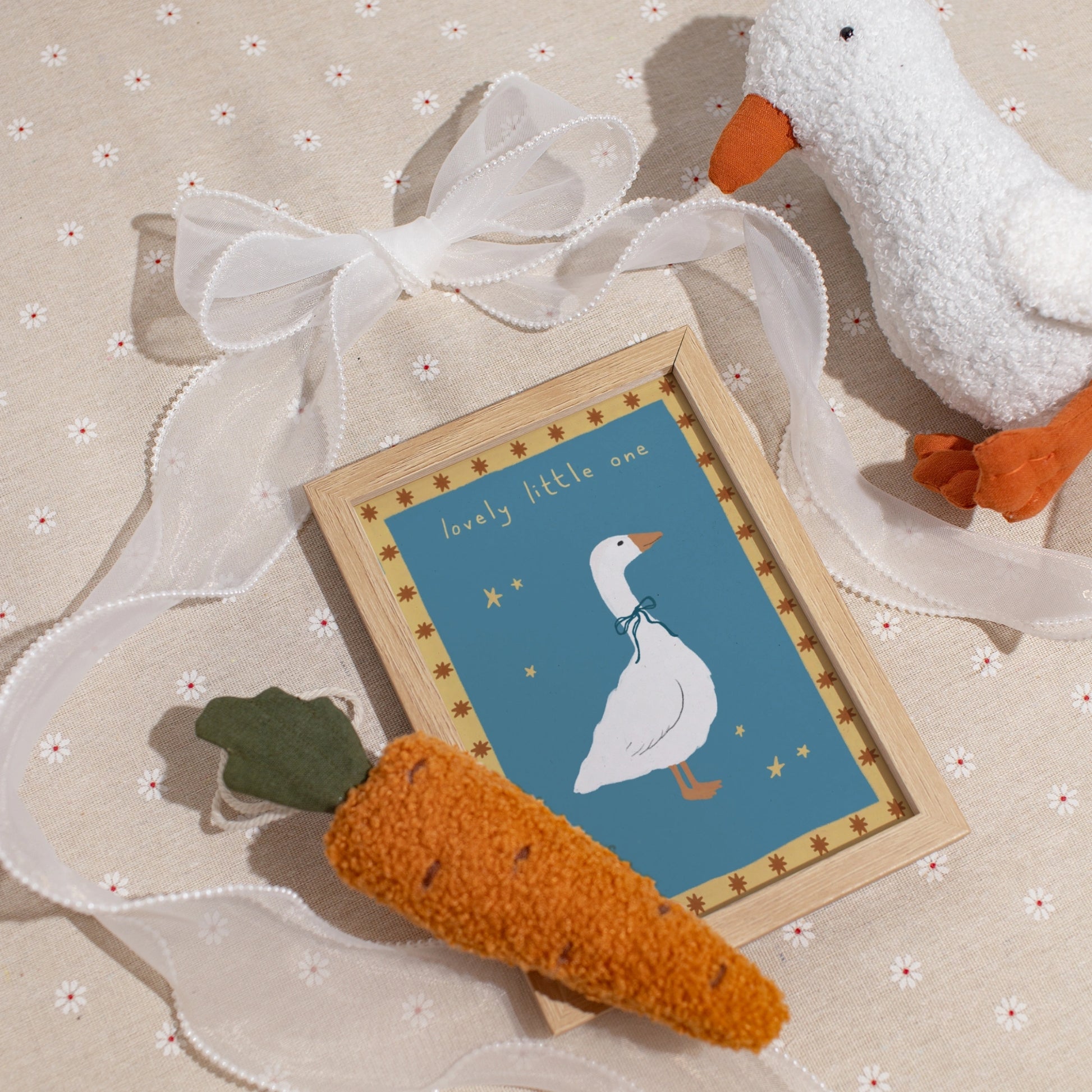 Goose Nursery Wall Art