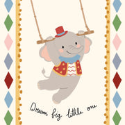 Circus Elephant – Poster per bambini