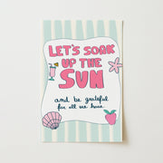 Soak Up the Sun – Coastal Wall Art