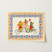 Circus Animal Parade – Nursery & kids wall art