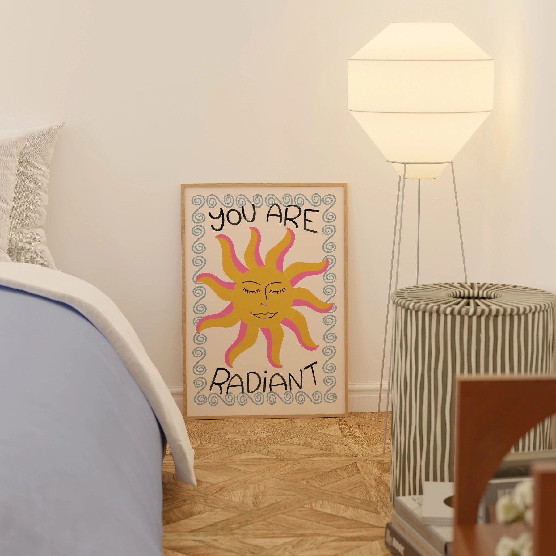 Trendy Sun Quote Print